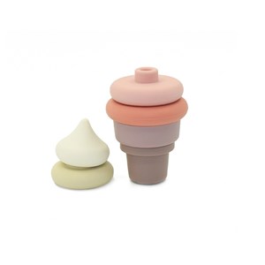 Glace empilable silicone