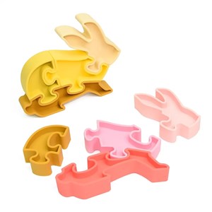 Puzzle 3d lapin, rose