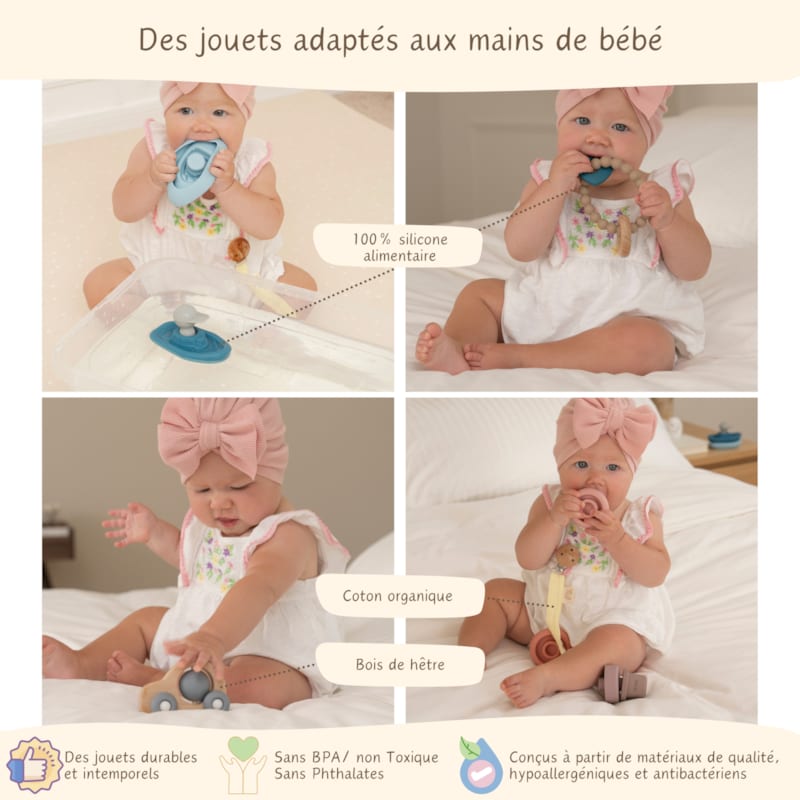 Coffret d’eveil montessori (Petikids) - Image 3