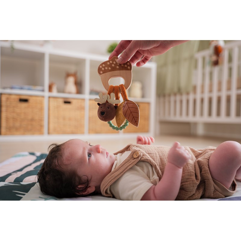 Hochet en bois forêt