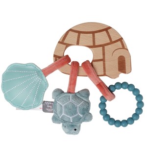 Hochet en bois océan