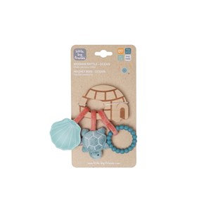 Hochet en bois océan