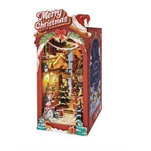 Serre livre chrismas street book nook