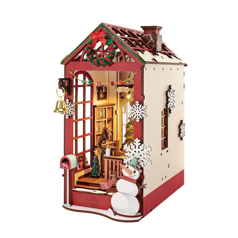 Serre livre christmas indoor book nook