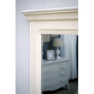 Miroir trumeau mdf beige - lubéron