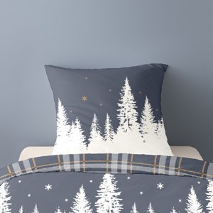 Housse de couette flanelle + 1 taie