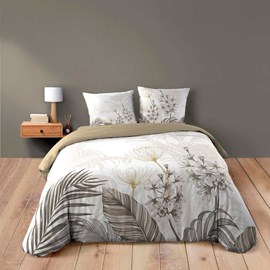Housse de couette 260x240 + 2 taies