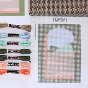 Kit canevas - arche sur le désert