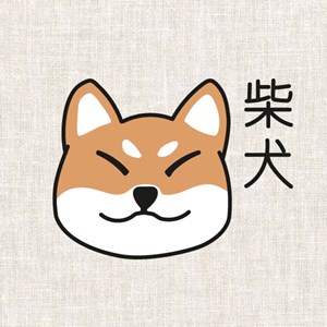Kit broderie - nippon shiba inu