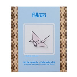Kit broderie - grue origami