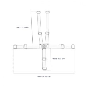 Harnais de sécurité pour chaise