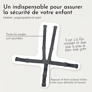 Harnais de sécurité - chaise haute