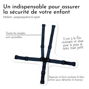 Harnais de sécurité pour chaise