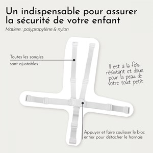 Harnais de sécurité pour chaise