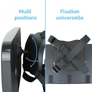 Miroir voiture pour bébé 2 en 1