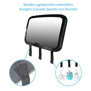 Miroir voiture pour bébé 2 en 1
