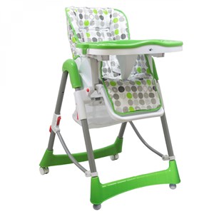 Housse assise chaise haute - vert