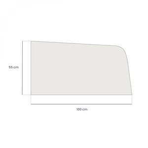 2 pare-soleil vitre voiture -100x55