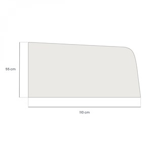 2 pare-soleil vitre voiture -110x55