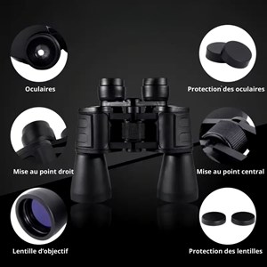 Jumelles longue portée 20x50