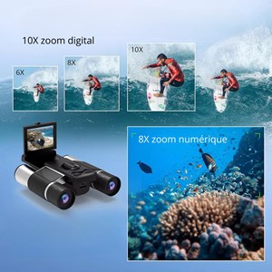 Jumelles pour photos et vidéos