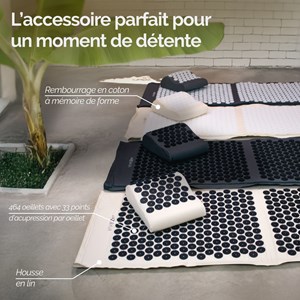 Tapis d'acupression 130 x 50 cm