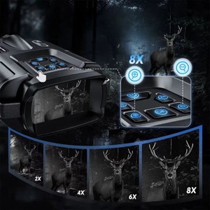 Jumelle vision nocturne à multifonctions