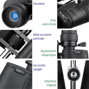 Jumelles ultra puissantes