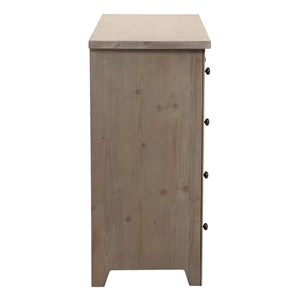 Commode 6 tiroirs bois marron - first