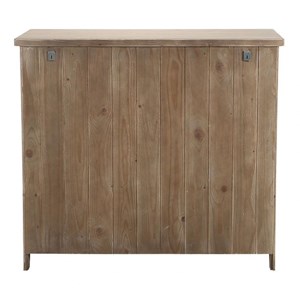 Commode 6 tiroirs bois marron - first
