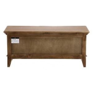 Meuble d'entrée module bas bois blanc -