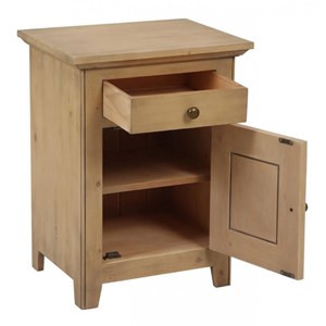 Table de chevet ouverture porte à droite