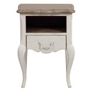 Table de chevet ouvert 1 tiroir bois