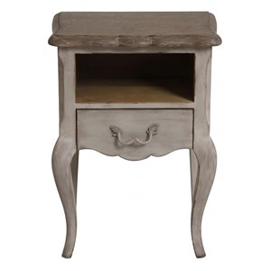 Table de chevet ouvert 1 tiroir bois