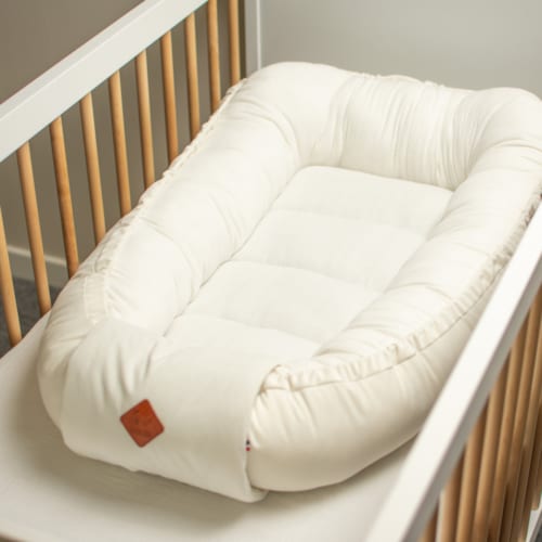 Sevira Kids - Cocon nid réducteur de lit gaze coton -