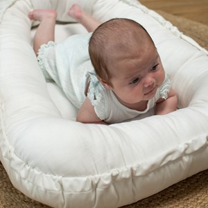 Cocon nid réducteur de lit gaze coton