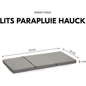 Matelas lit parapluie sleeper 120x60 cm