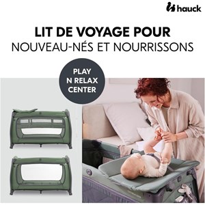 Lit de voyage play n relax center vert
