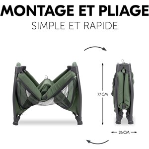 Lit de voyage play n relax center vert