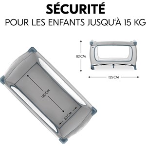 Lit de voyage sleep n play go plus bleu