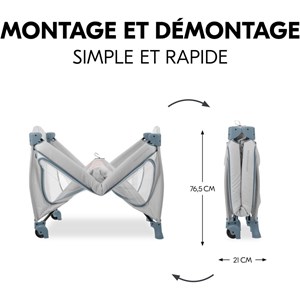 Lit de voyage sleep n play go plus bleu