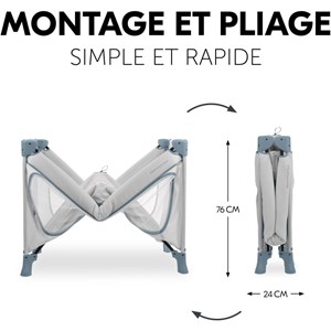 Lit de voyage dream n play plus bleu