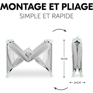 Lit de voyage dream n play plus menthe