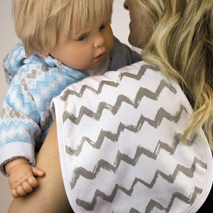 Lot de 5 bavoirs bébé pour épaule