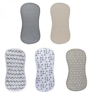 Lot de 5 bavoirs bébé pour épaule