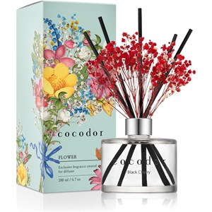 Cocodor fleurs rouges 200ml cerise noire