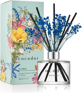 Cocodor fleurs bleues 200ml pur coton