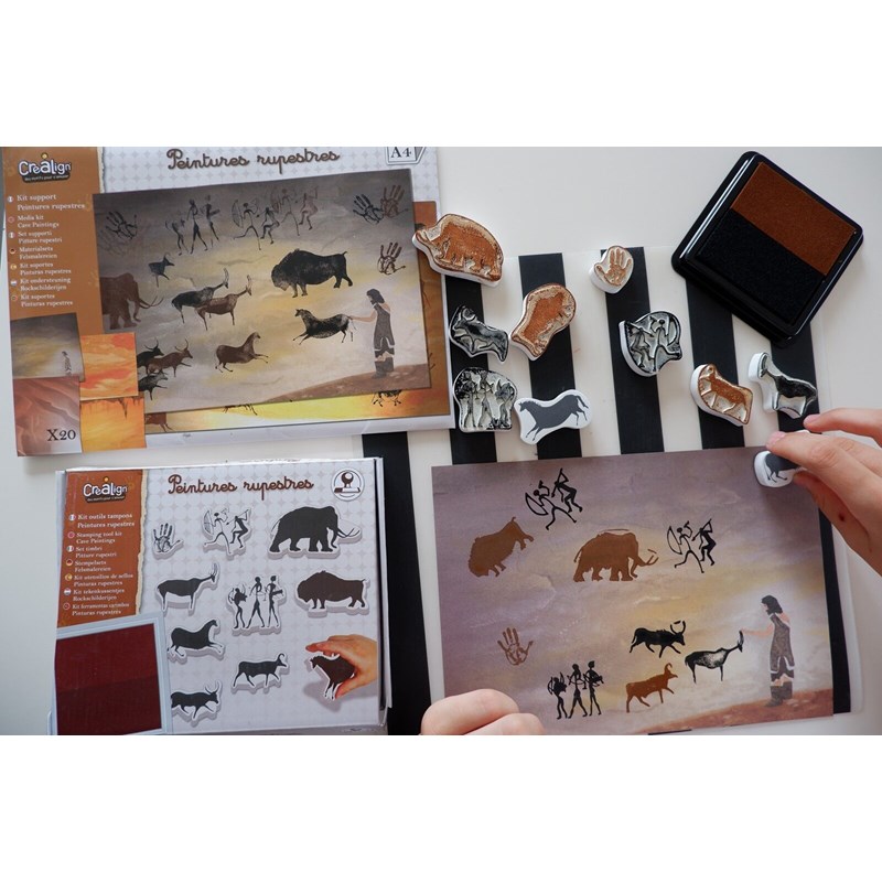 Kit peintures rupestres