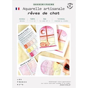 Kit aquarelle artisanale