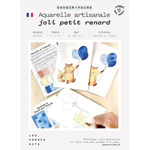 Kit aquarelle artisanale